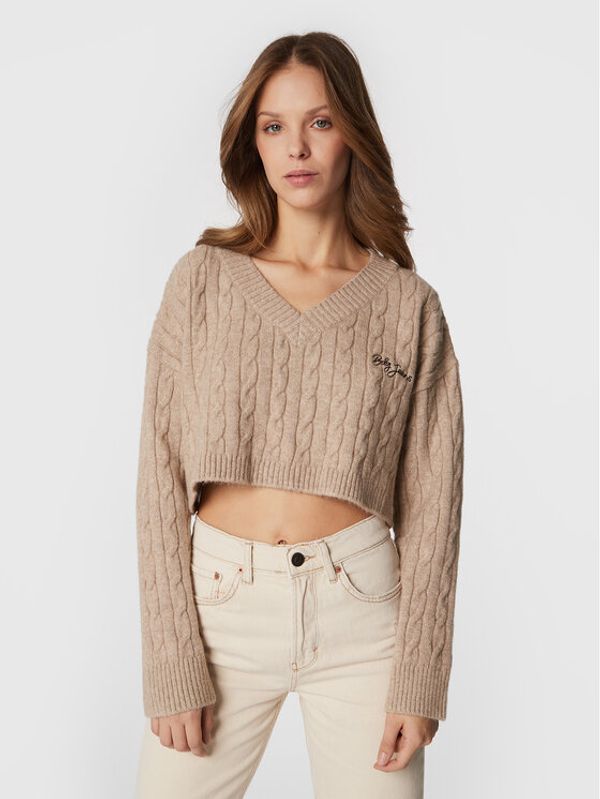 BDG Urban Outfitters BDG Urban Outfitters Пуловер 75438085 Бежов Regular Fit