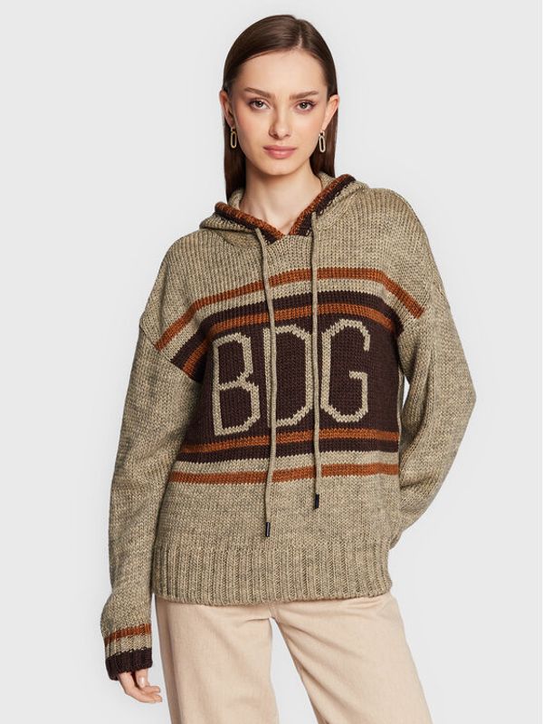 BDG Urban Outfitters BDG Urban Outfitters Пуловер 75438135 Бежов Regular Fit