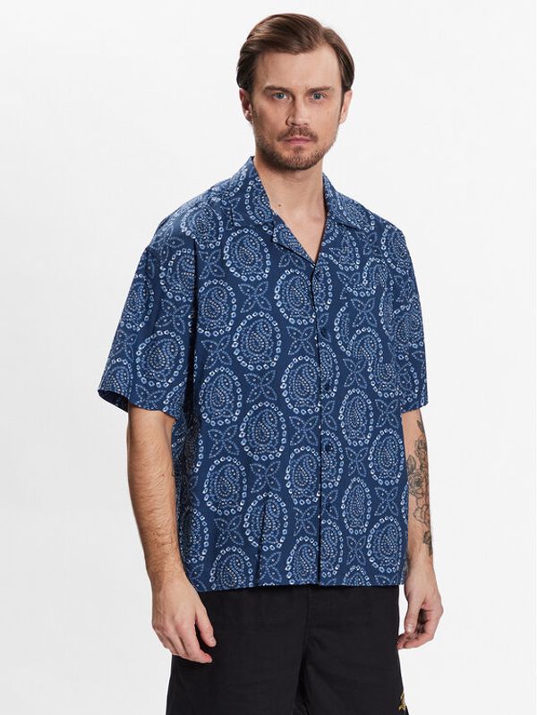 BDG Urban Outfitters BDG Urban Outfitters Риза BDG AO DOT PRINT SHIRT 76742592 Син Classic Fit