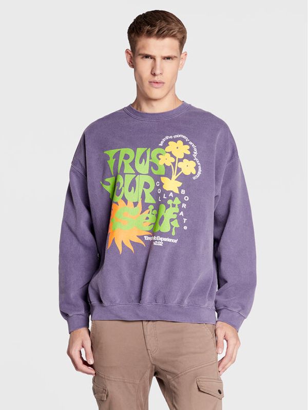 BDG Urban Outfitters BDG Urban Outfitters Суитшърт 75327643 Виолетов Regular Fit