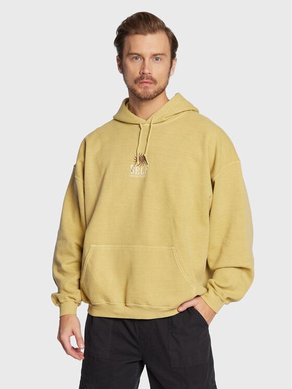 BDG Urban Outfitters BDG Urban Outfitters Суитшърт 75327684 Жълт Relaxed Fit