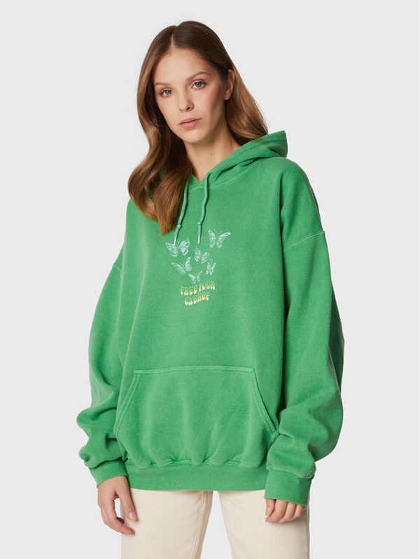 BDG Urban Outfitters BDG Urban Outfitters Суитшърт 76352657 Зелен Regular Fit