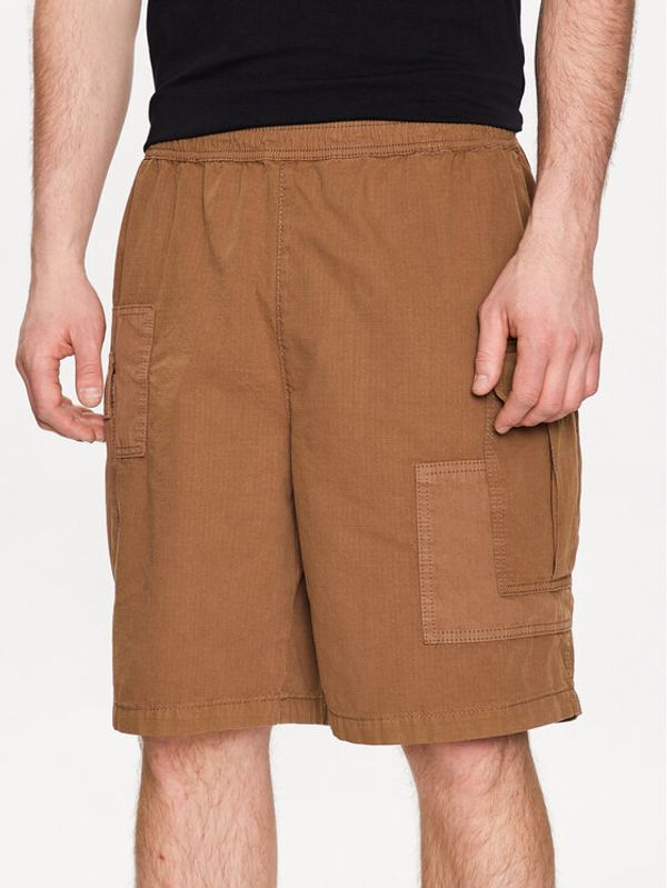 BDG Urban Outfitters BDG Urban Outfitters Текстилни панталони BDG RIPSTOP CARGO SHORT 76548387 Бежов Classic Fit