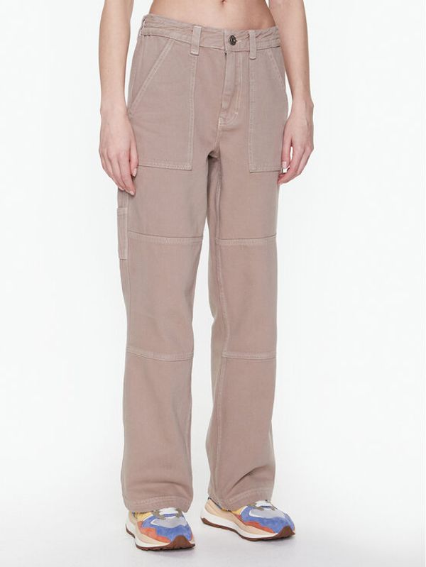 BDG Urban Outfitters BDG Urban Outfitters Текстилни панталони BDG UTILITY SKATE SAND 76474220 Бежов Relaxed Fit
