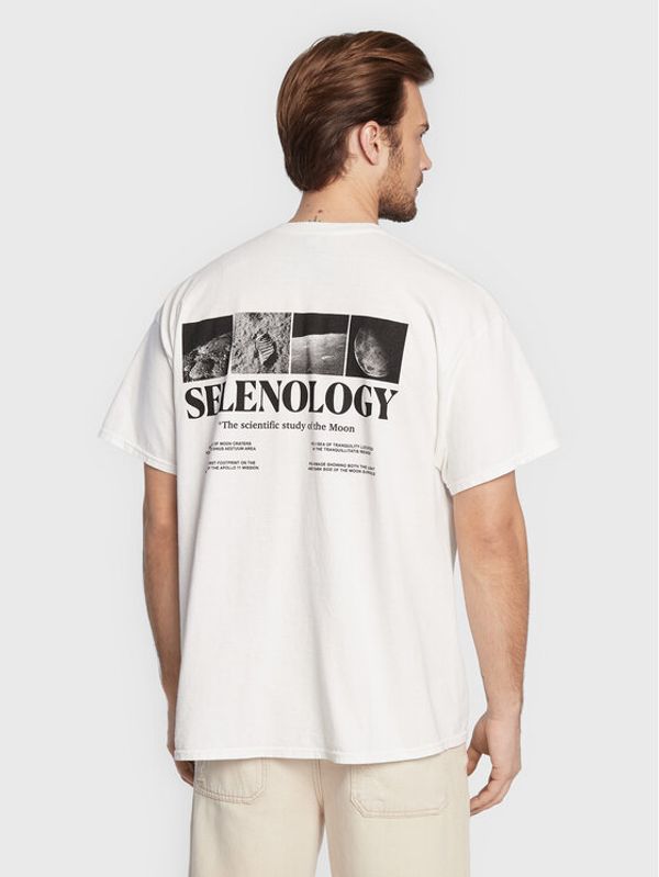 BDG Urban Outfitters BDG Urban Outfitters Тишърт 76134451 Бял Relaxed Fit