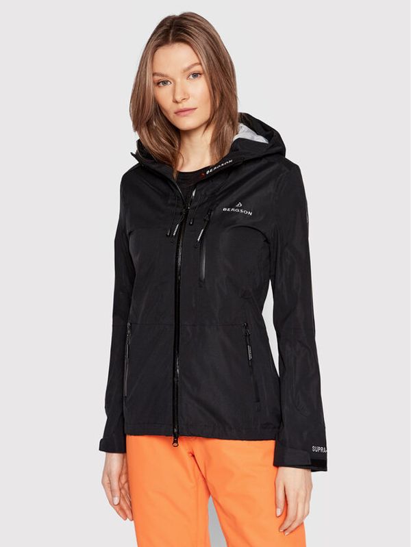 Bergson Bergson Преходно яке Rush Stx Черен Slim Fit