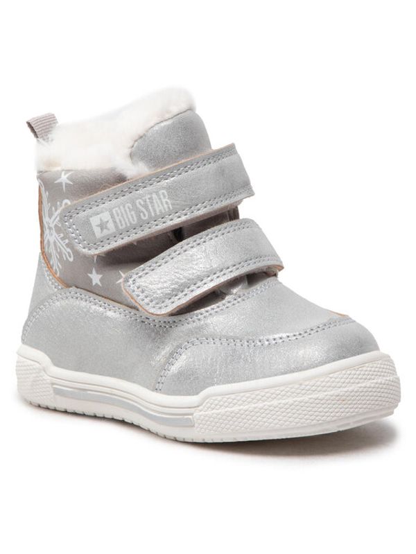 Big Star BIG STAR Ботуши KK374190 Сребрист