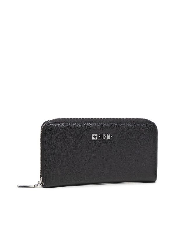 Big Star BIG STAR Голям дамски портфейл II674013 Черен