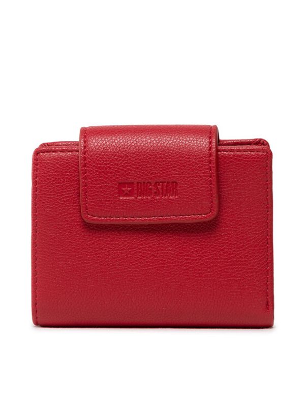 Big Star BIG STAR Голям дамски портфейл KK674022 Червен