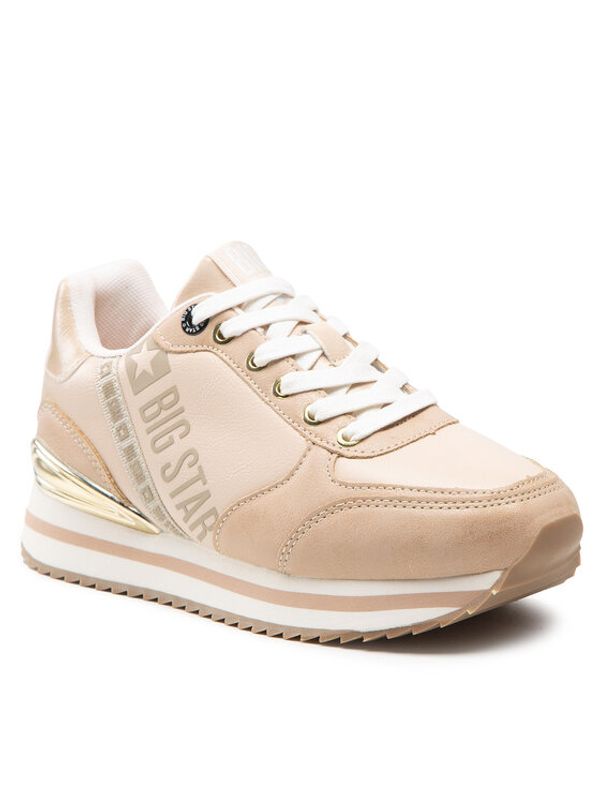 Big Star BIG STAR Сникърси KK274437 Бежов