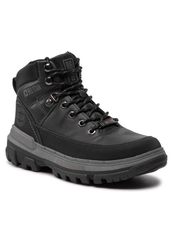 Big Star Shoes Big Star Shoes Туристически oбувки KK274222 Черен