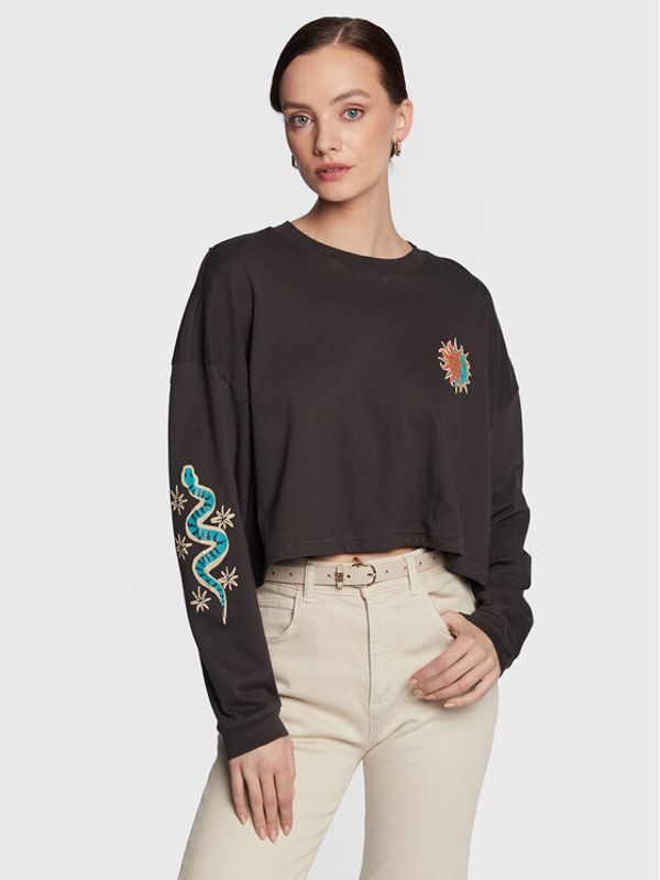 Billabong Billabong Блуза Beach EBJZT00138 Черен Regular Fit