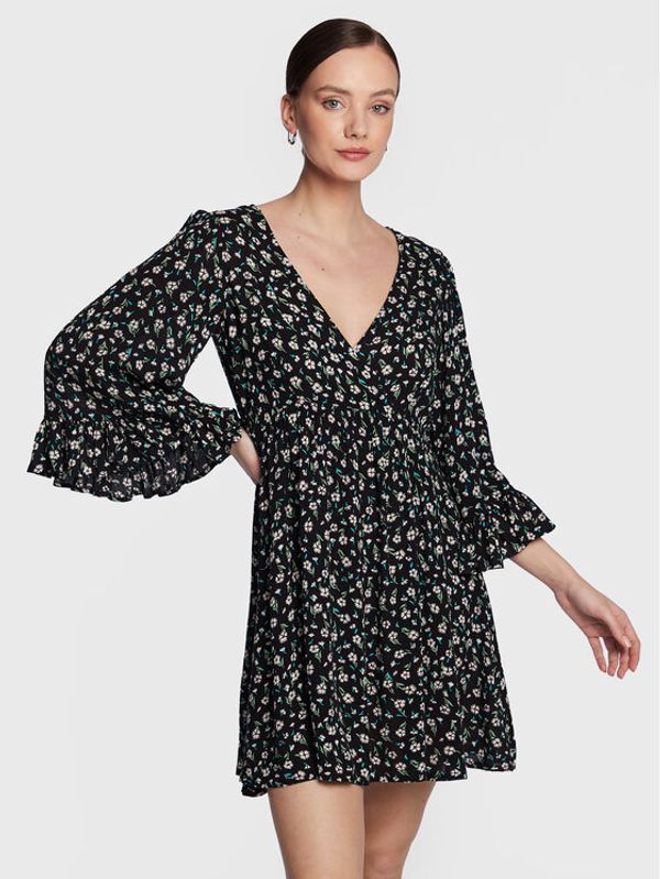 Billabong Billabong Ежедневна рокля After Time EBJWD00110 Черен Regular Fit