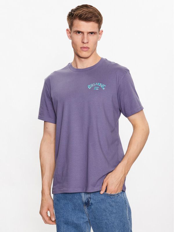 Billabong Billabong Тишърт Arch Fill ABYZT01696 Виолетов Regular Fit