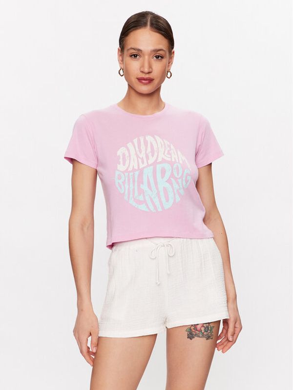 Billabong Billabong Тишърт Dream The Day EBJZT00134 Розов Regular Fit