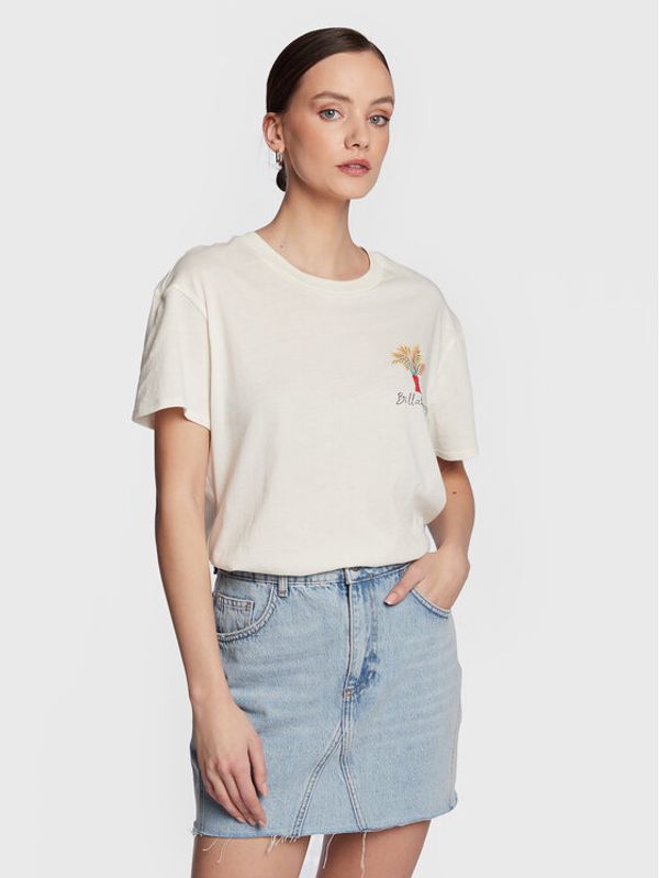 Billabong Billabong Тишърт Off The Moon EBJZT00119 Екрю Regular Fit