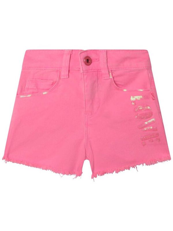 Billieblush Billieblush Дънкови шорти U14642 Розов Regular Fit