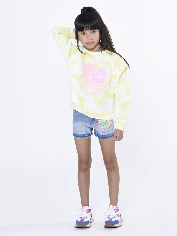 Billieblush Billieblush Дънкови шорти U14647 Бежов Regular Fit