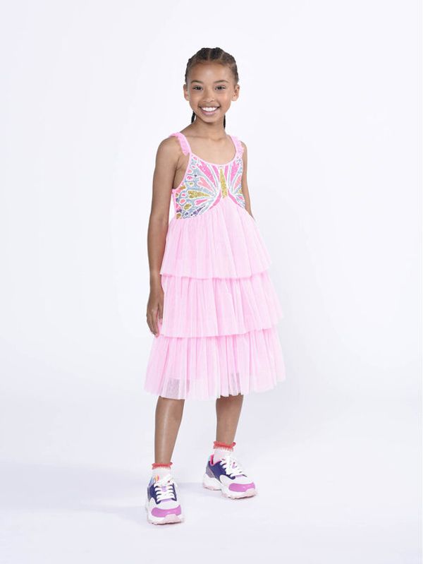 Billieblush Billieblush Елегантна рокля U12816 Розов Regular Fit