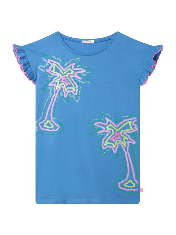 Billieblush Billieblush Ежедневна рокля U12796 Син Regular Fit