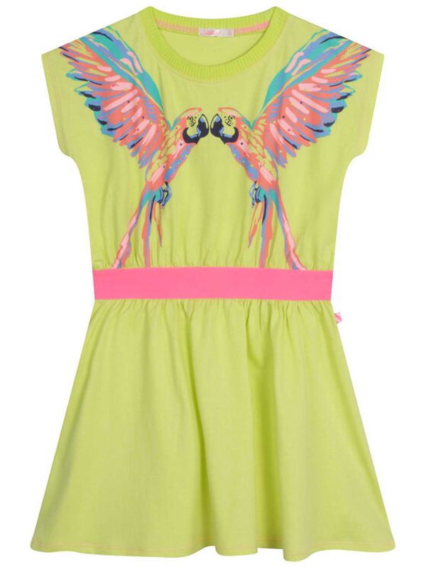 Billieblush Billieblush Ежедневна рокля U12807 Жълт Regular Fit