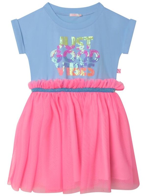 Billieblush Billieblush Ежедневна рокля U12811 Син Regular Fit