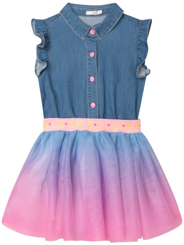 Billieblush Billieblush Ежедневна рокля U12821 Бежов Regular Fit