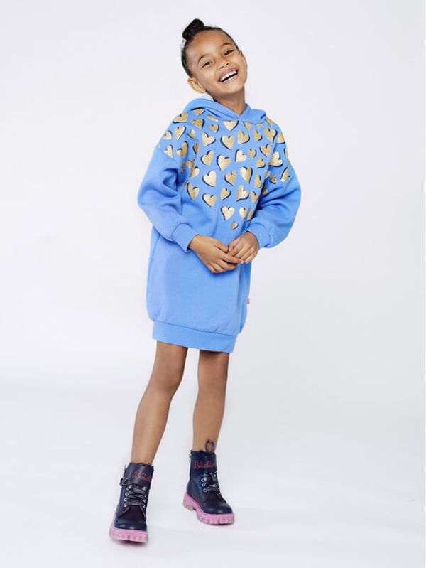 Billieblush Billieblush Плетена рокля U12782 Син Regular Fit