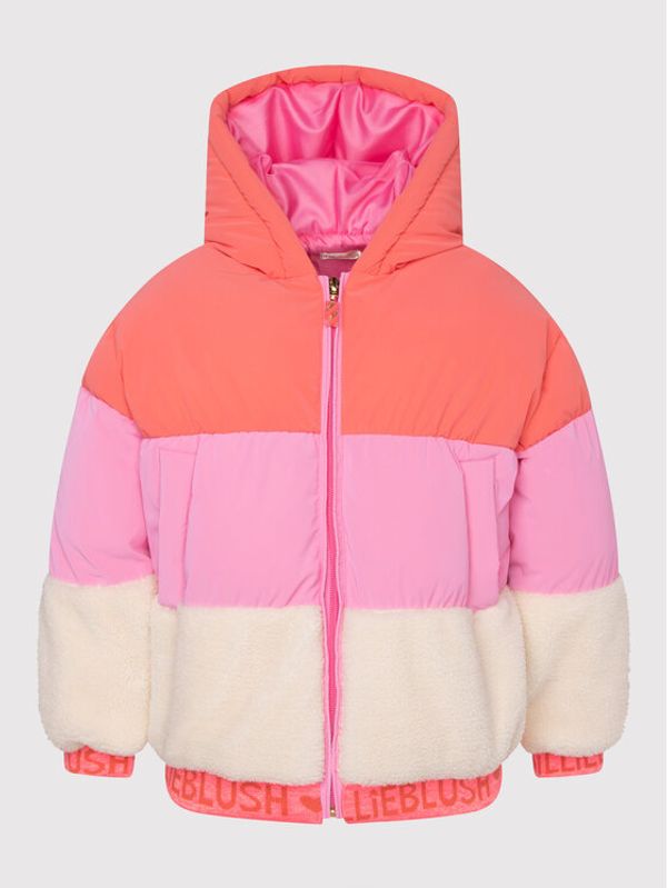 Billieblush Billieblush Пухено яке U16336 Цветен Regular Fit