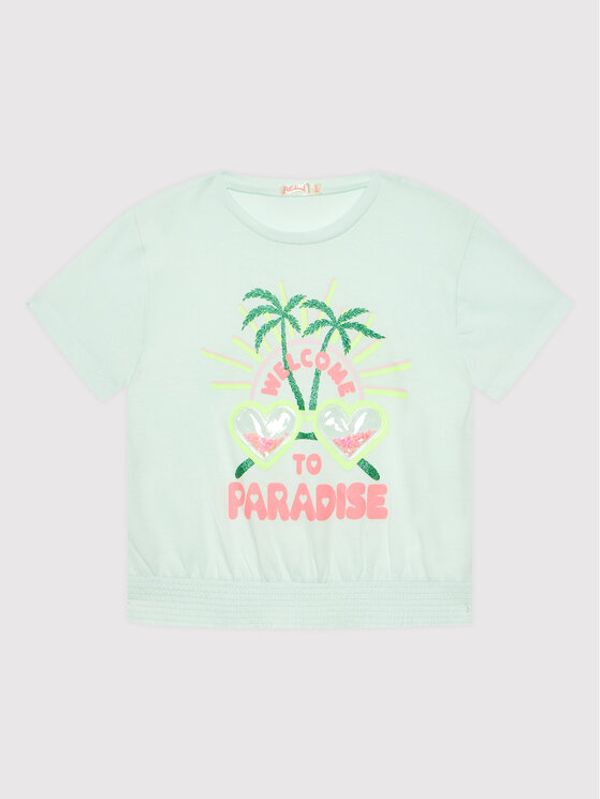 Billieblush Billieblush Тишърт U15978 Зелен Regular Fit