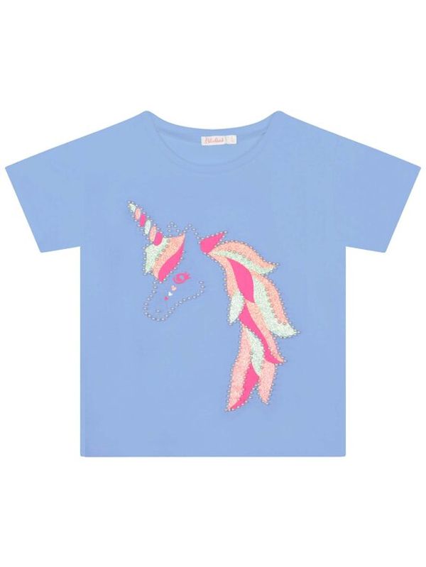 Billieblush Billieblush Тишърт U15B47 Син Regular Fit