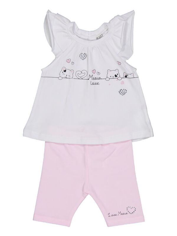 Birba Trybeyond Birba Trybeyond Детски комплект 999 69016 00 Бял Regular Fit