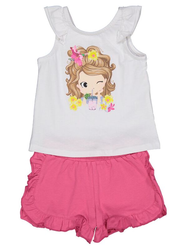 Birba Trybeyond Birba Trybeyond Детски комплект 999 69039 00 D Бял Regular Fit