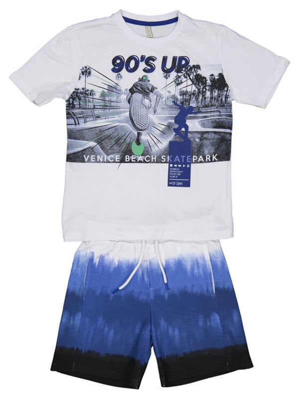 Birba Trybeyond Birba Trybeyond Детски комплект 999 69986 00 Бял Regular Fit