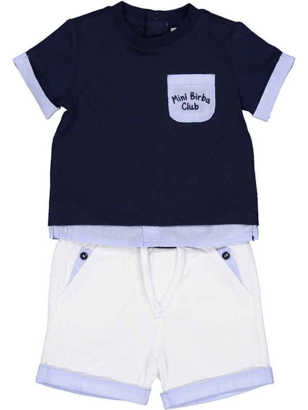 Birba Trybeyond Birba Trybeyond Комплект тишърт и панталонки 999 69014 00 Тъмносин Regular Fit