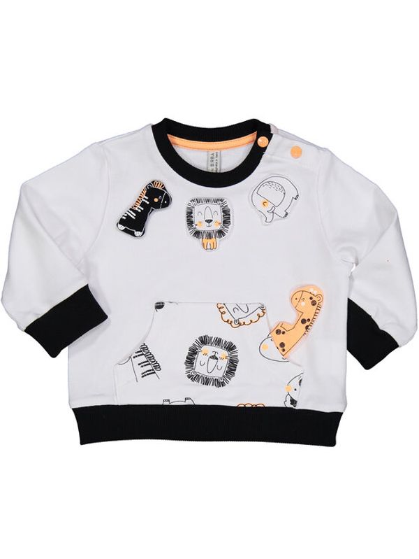 Birba Trybeyond Birba Trybeyond Суитшърт 999 66806 00 Бял Regular Fit