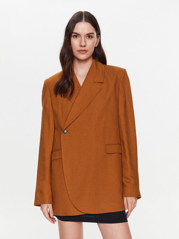 Birgitte Herskind Birgitte Herskind Блейзър Lilith 4755840 Кафяв Regular Fit
