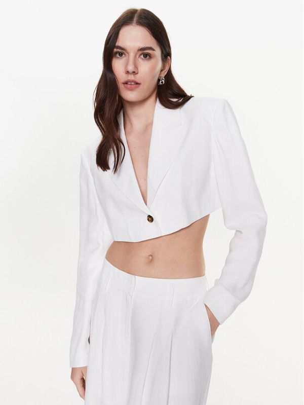 Birgitte Herskind Birgitte Herskind Блейзър Loreen 4757840 Бял Regular Fit