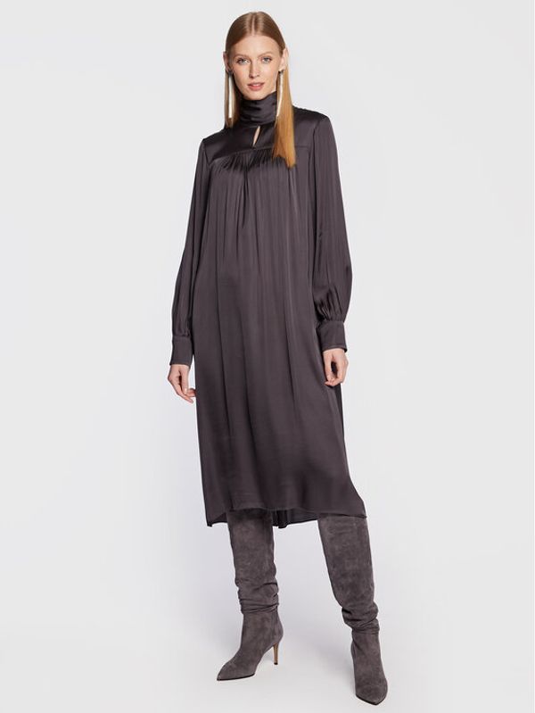 Birgitte Herskind Birgitte Herskind Ежедневна рокля Alberte 4636370 Сив Relaxed Fit