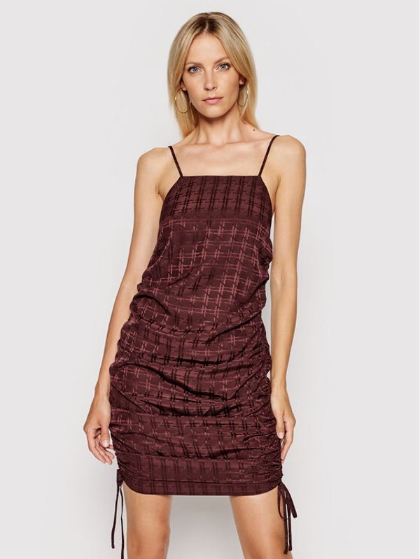 Birgitte Herskind Birgitte Herskind Ежедневна рокля Anita 4030773 Бордо Slim Fit