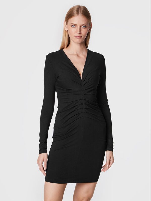 Birgitte Herskind Birgitte Herskind Ежедневна рокля Anna 4535770 Черен Slim Fit