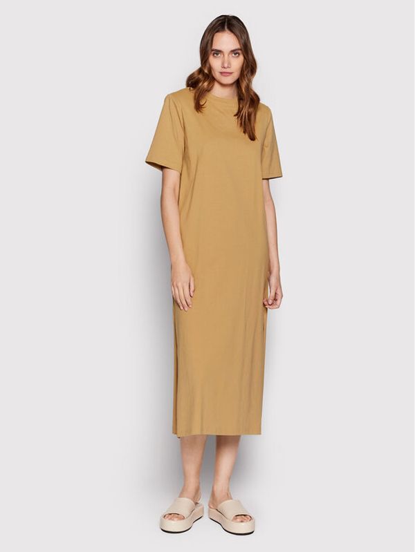 Birgitte Herskind Birgitte Herskind Ежедневна рокля Jannet 4363530 Бежов Relaxed Fit