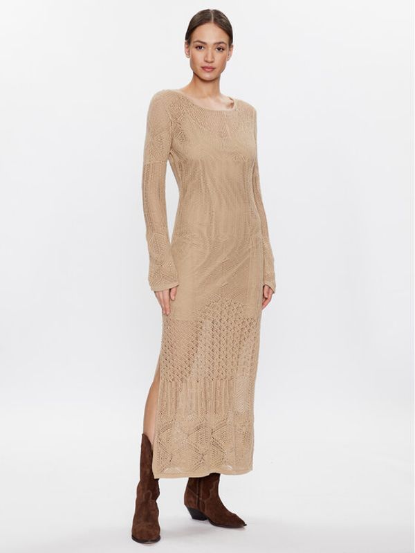 Birgitte Herskind Birgitte Herskind Ежедневна рокля Kennedy 4740921 Бежов Slim Fit