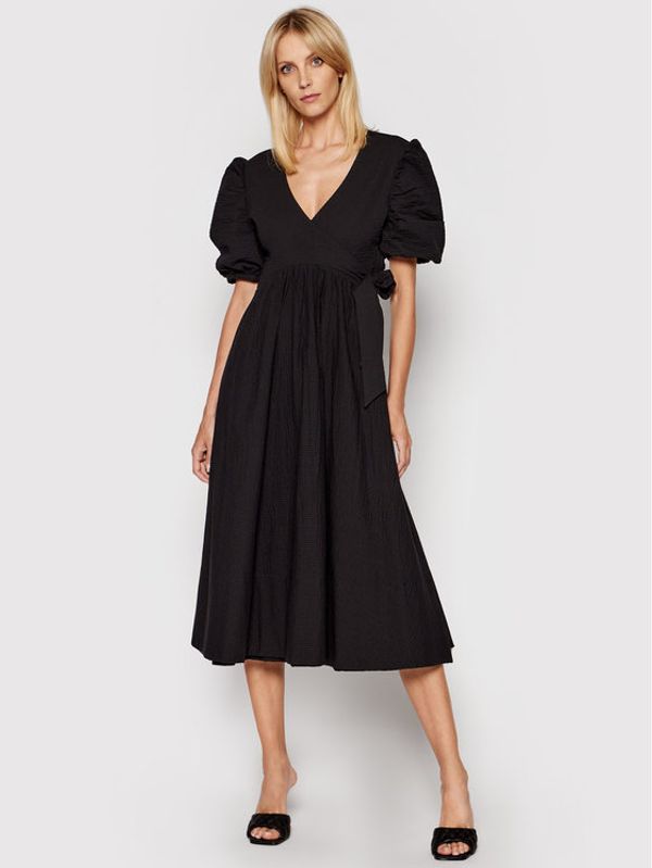 Birgitte Herskind Birgitte Herskind Ежедневна рокля Lola 4012609 Черен Relaxed Fit