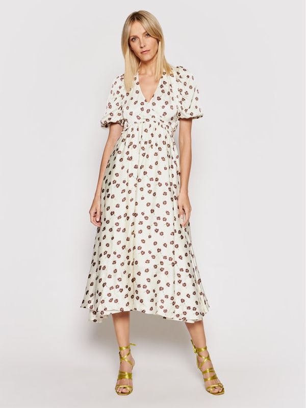 Birgitte Herskind Birgitte Herskind Ежедневна рокля Lola 4012799 Бежов Relaxed Fit