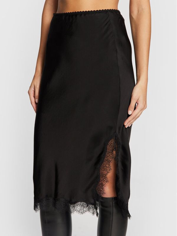 Birgitte Herskind Birgitte Herskind Миди пола Angel 4625370 Черен Regular Fit