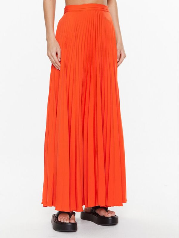 Birgitte Herskind Birgitte Herskind Плисирана пола Naomi 4727939 Оранжев Regular Fit