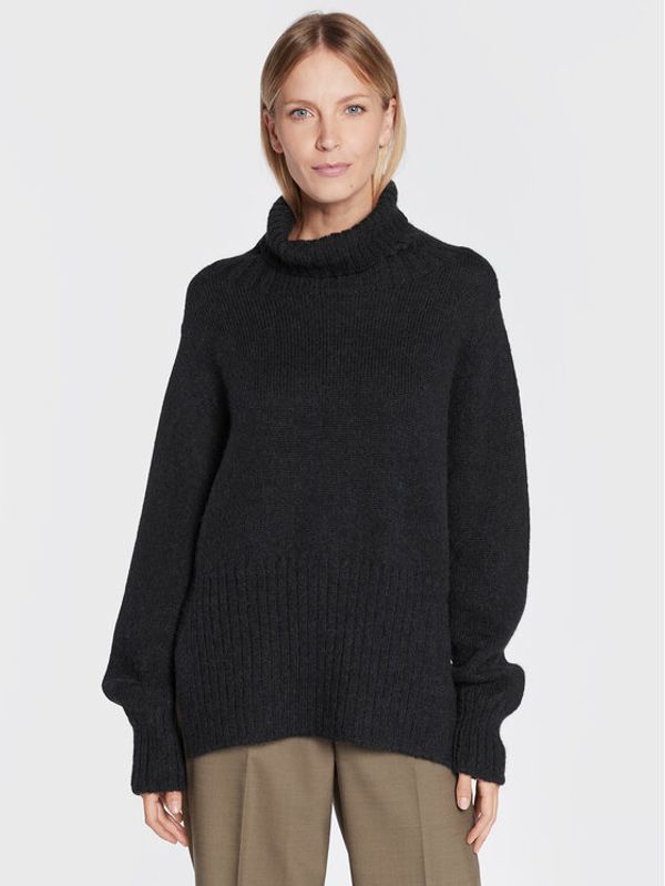 Birgitte Herskind Birgitte Herskind Поло Jojo 4506882 Черен Relaxed Fit