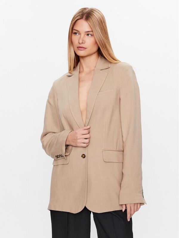 Birgitte Herskind Birgitte Herskind Сако Mercy 4821840 Бежов Relaxed Fit
