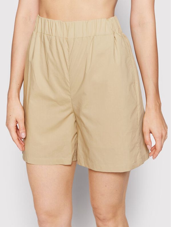 Birgitte Herskind Birgitte Herskind Шорти от плат Bryan 4415610 Бежов Relaxed Fit